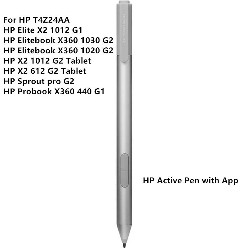 

New New for HP Active Stylus Pen T4Z24AA 846410-001 HP ELITE x2 1012 G1/G2,Elitebook 1030/G2 Sprout Pro G2 X2 612/G2 probook