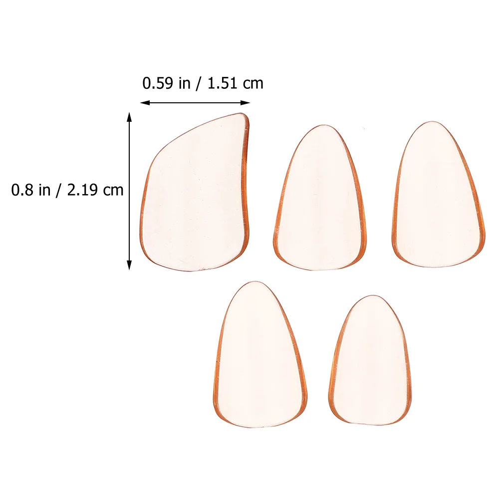 5 шт. детали для электрогитары Pipa Nails медиаторы музыкальных инструментов укулеле