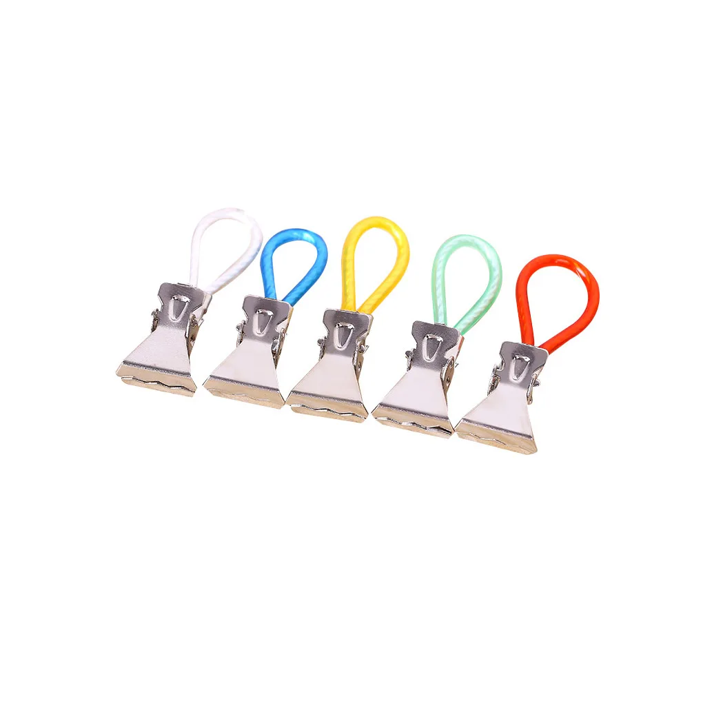 

5 Pieces Towel Clip Hanging Towels Windproof Clips Clothespins Laundry