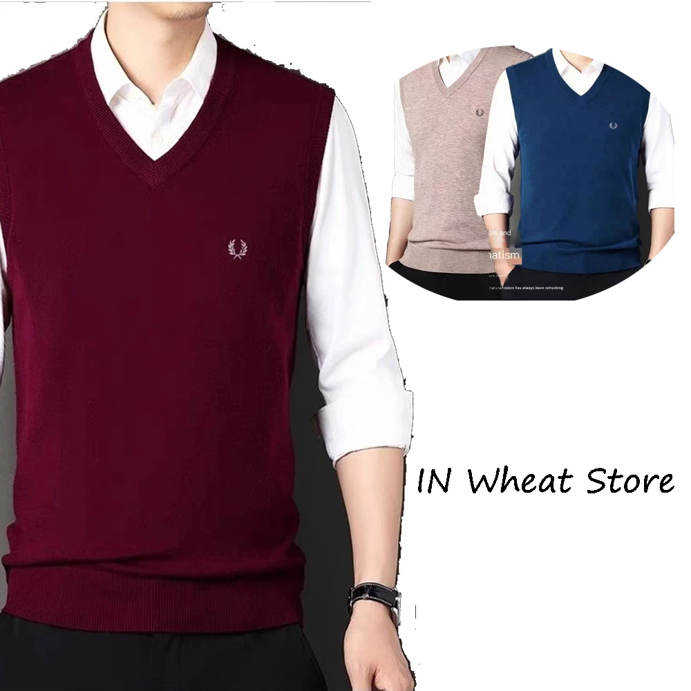 

Трикотажный свитер с вышивкой пшеницы, 4 цвета