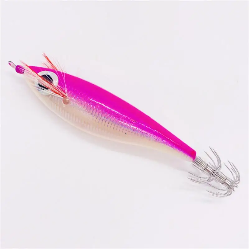 

7.5cm/10g Reusable Artificial Bait Shrimp Shape Luminous Eco-friendly Durable Fake Bait Fishing Supplies