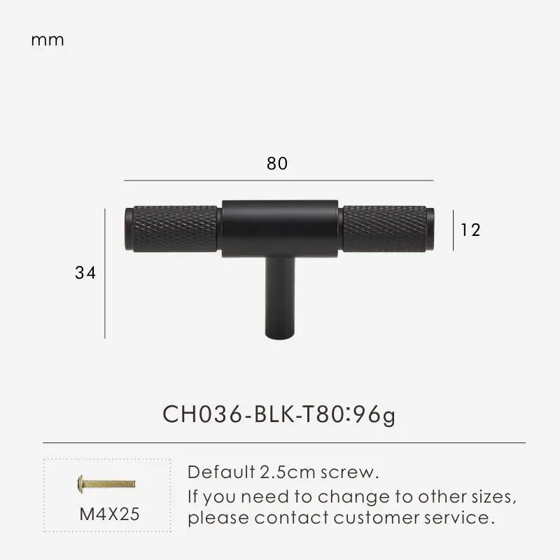 

Ручка для шкафа Nurlin латунная черная золото