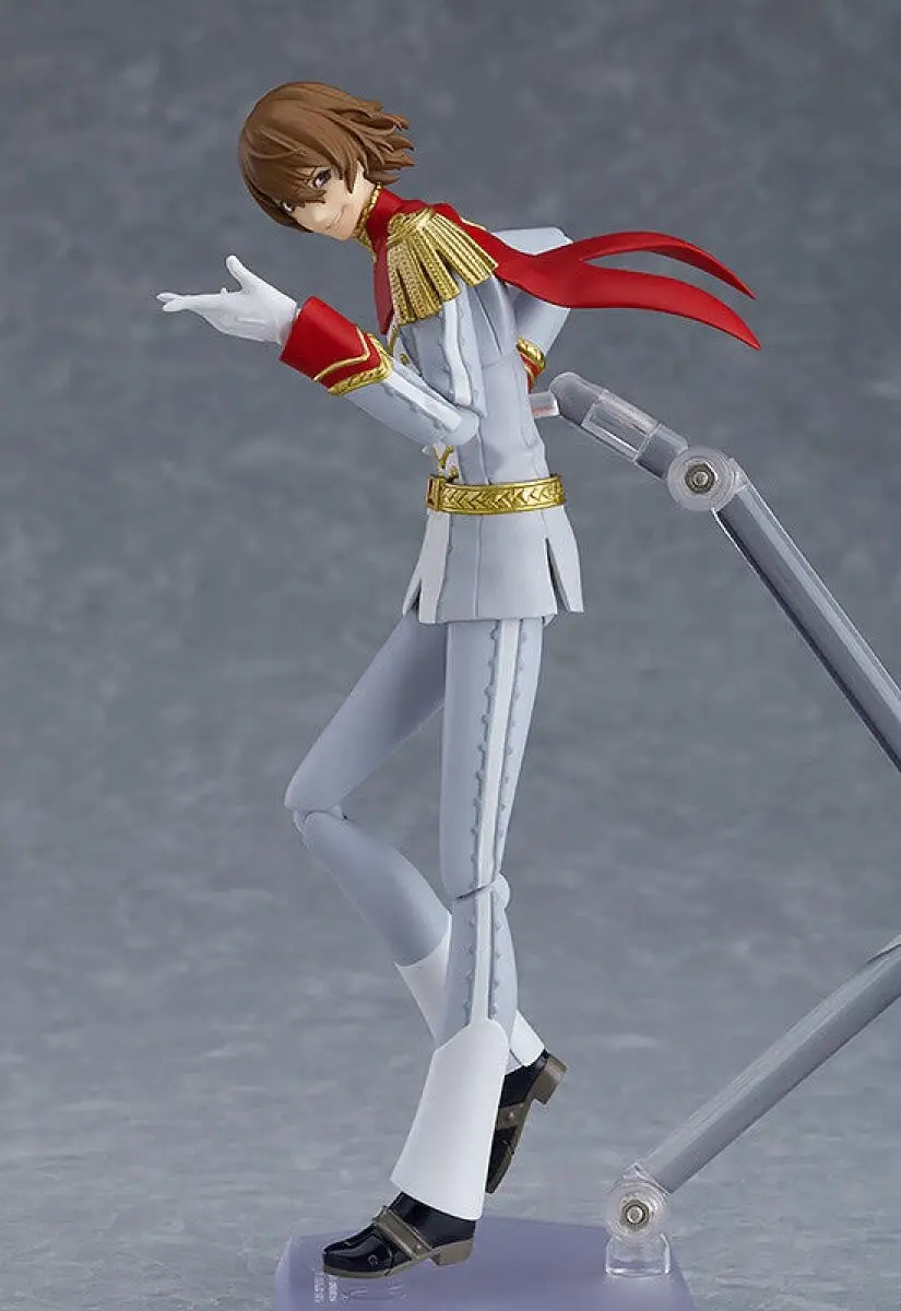 Фото Абсолютно новая оригинальная фигурка GOOD SMILE Figma Akechi Goro из серии Persona, в наличии, отличный подарок №3
