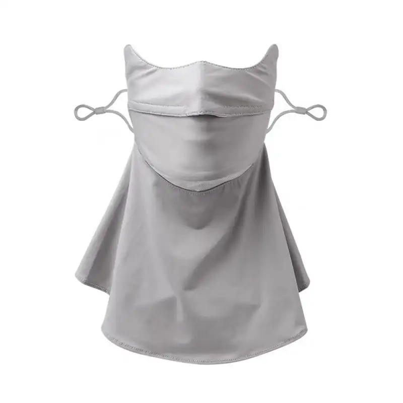 Ice Silk Efficient And Breathable Cycling Scarf Open Breathing Hole Design Sunscreen Cap Icey And Cool Bandage Scarf Helmet