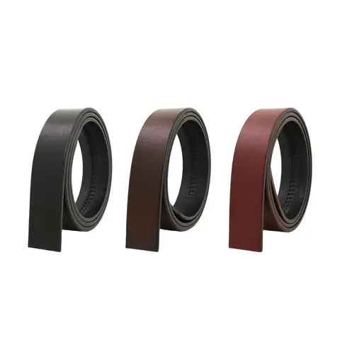 Премиум кожаный ремень без пряжки  No Scratch No Buckle Belt