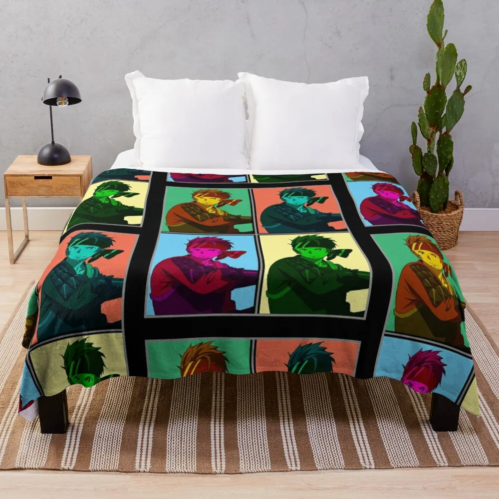 Одеяло с зеркальным дизайном Klein Tsuboi Ryoutarou RGB диван-кровать тонкие одеяла