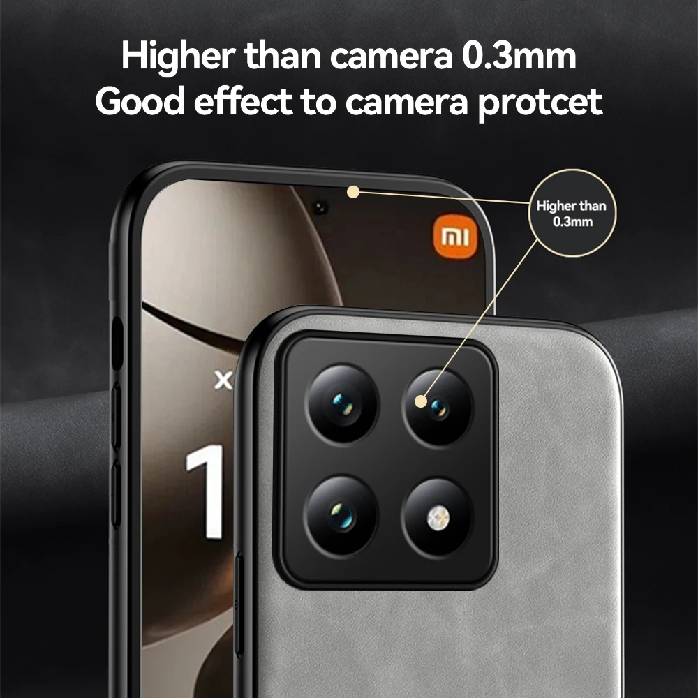 Магнитный чехол для телефона Xiaomi 14T Pro 2024 6 67 дюйма кожаный Mi 14 T 14Tpro Xiaomi14T Mi14T Xiami Xaomi