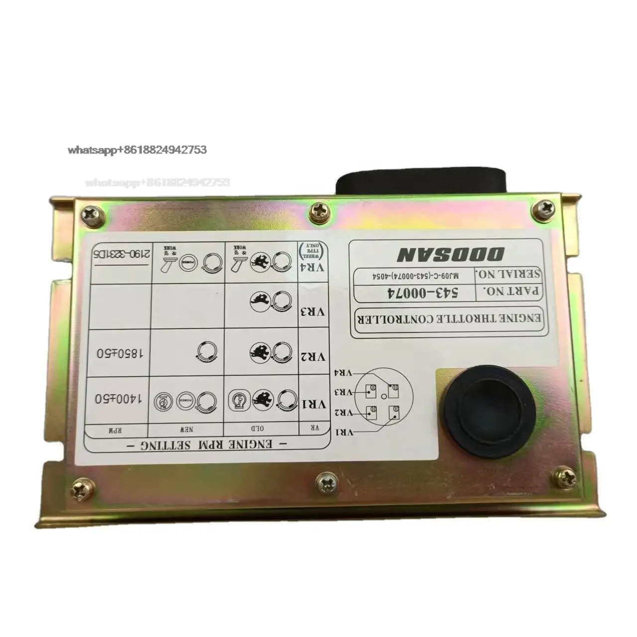 

NEW DH 225-7 throttle drive plate 543-00074 good quality throttle drive plate