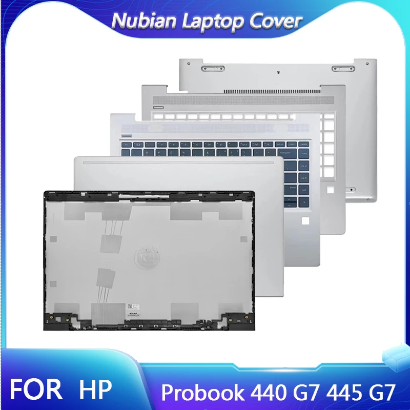 Купи NEW Top Case For HP Probook 440 G7 445 G7 Zhan 66 14 G3 Laptop LCD Back Cover/Bezel/Palmrest/Bottom Case Rear Lid Topcase Silver за 1,655 рублей в магазине AliExpress