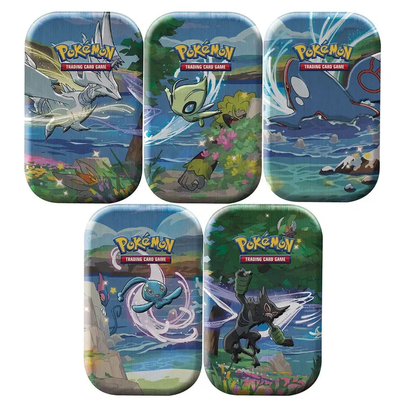 

Карты Pokemon Charizard, английская игра SS4.5, битва, мини-железная коробка, Сияющие судьбы, битва, игра, коллекция аниме-открытки