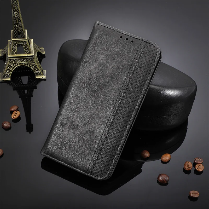 

For Consumer Cellular ZMax 5G Wallet Cover Magnetic Card Case Phone Case For Z7540 Self-Adhesive Leather Case Protective Case