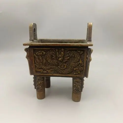 Медный колпак Panlong Xiangrui антикварная коллекция медных украшений