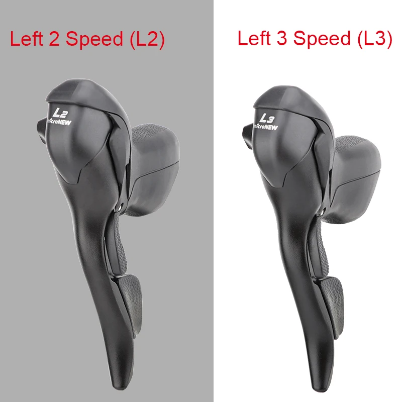 

road bike shifter microNEW 2x7 2x8 2x9 2x10 shifter brake lever bike 3x7 3x8 3x9 3x10 shifter for Shimano