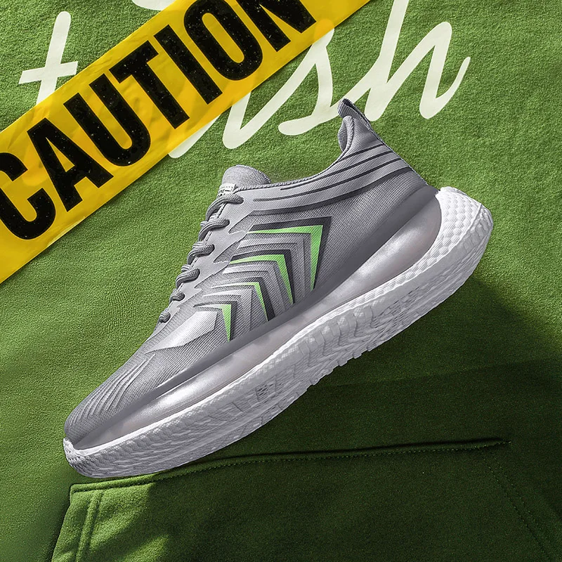 

All-match men's casual shoes Skateboard shoes shock-absorbing wear-resistant comfortable flat shoes round toe lace-up sneakers