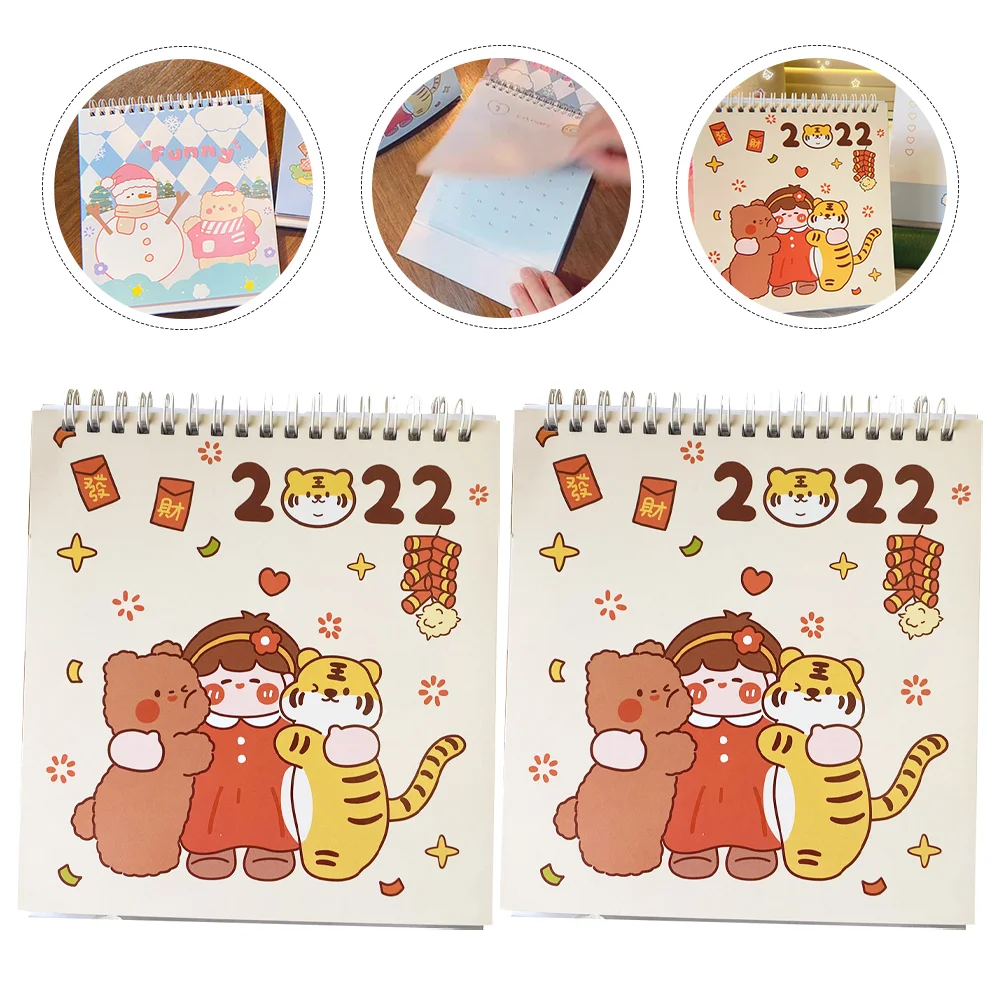 

Calendar Daily Planner Agenda 2022 Notepad Tablenotes Standcute Schedule Planne Tent Month Desk