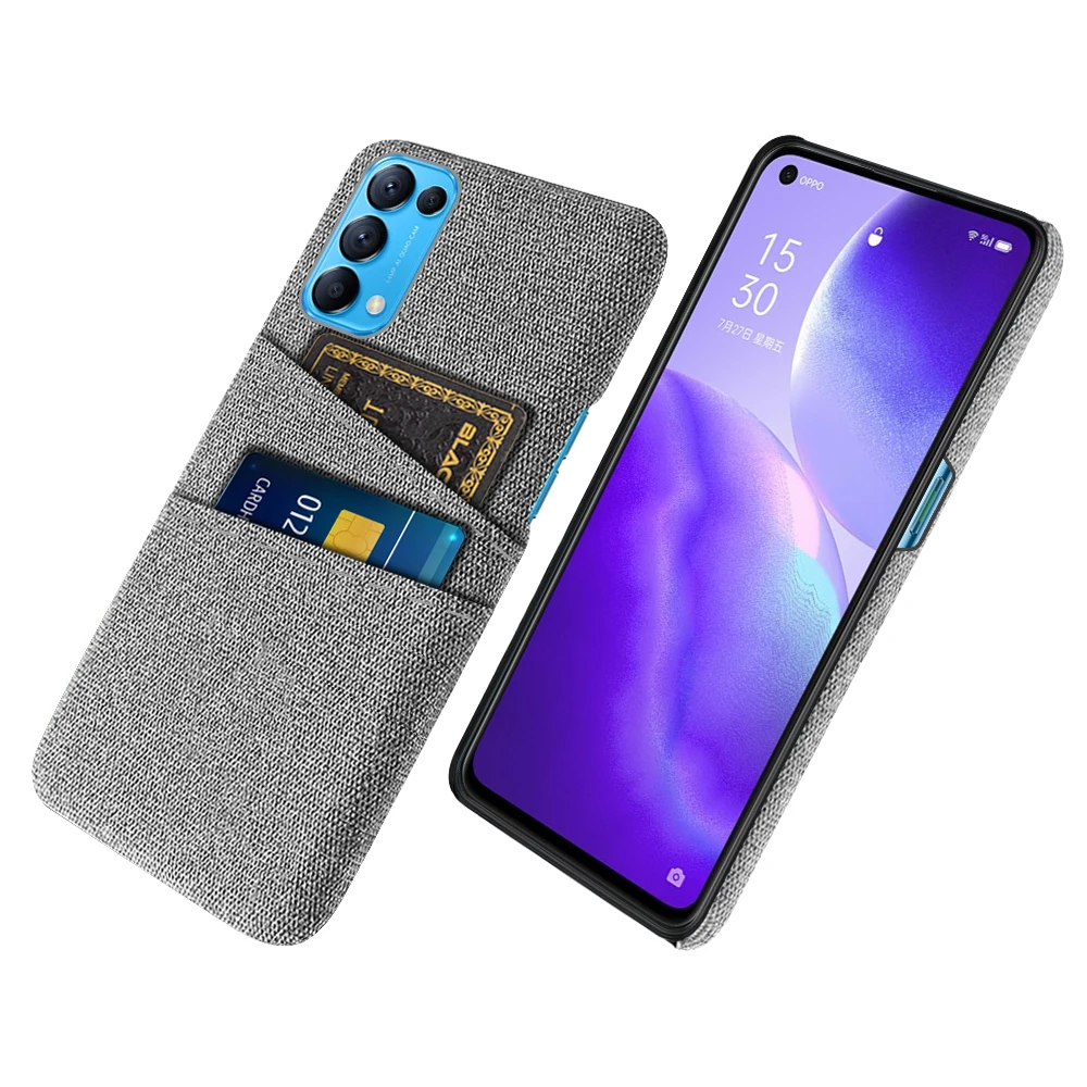 

Cloth Case For OPPO Find X3 Lite Case X3 Neo Luxury Fabric Dual Card Phone Cover For OPPO Find X3 Lite Find X3 Neo X3 Pro Coque