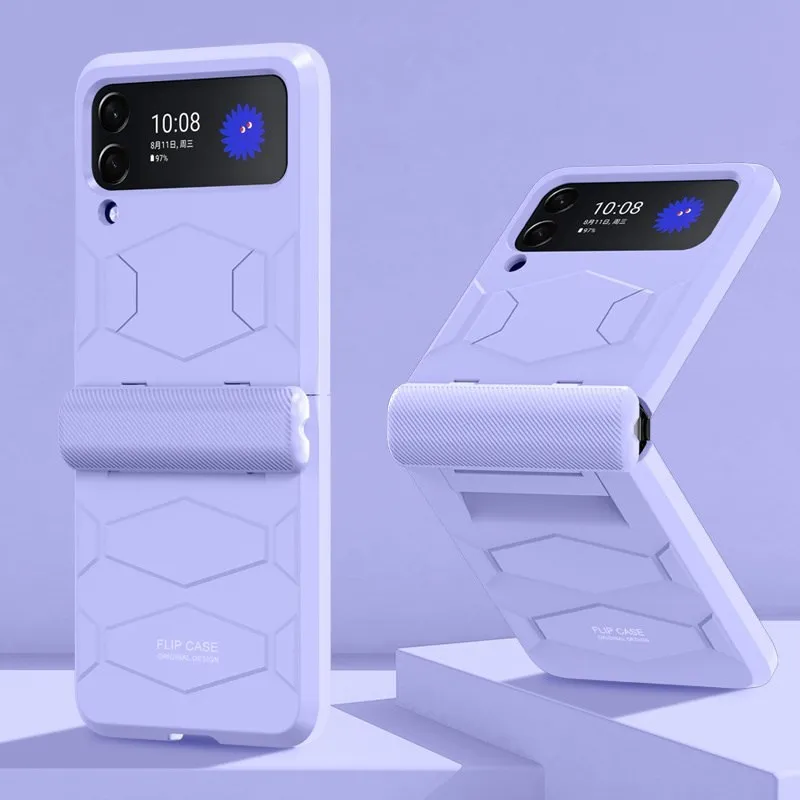 

Новинка 2023, чехол для Samsung Galaxy Zflip 3 Zflip4, полноразмерный чехол с защитой от падения, полностью Мой Складной флип-чехол, защитный чехол, горячая Распродажа