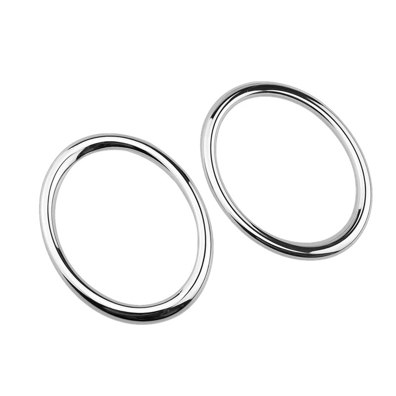 

Car Front Fog Lights Lamp Decoration Frame Stickers Cover Trim for- Q3 2011-2014 Accessories