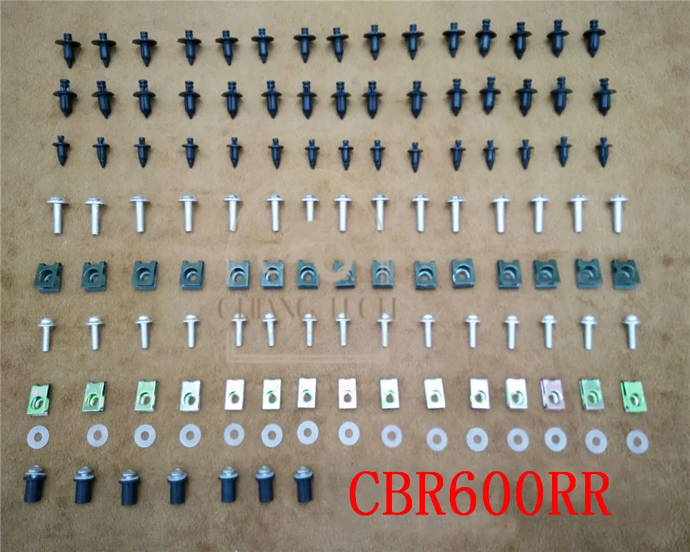

Fairing Bodywork Kit Bolts Screws For Fit HONDA CBR600RR 2003-2006