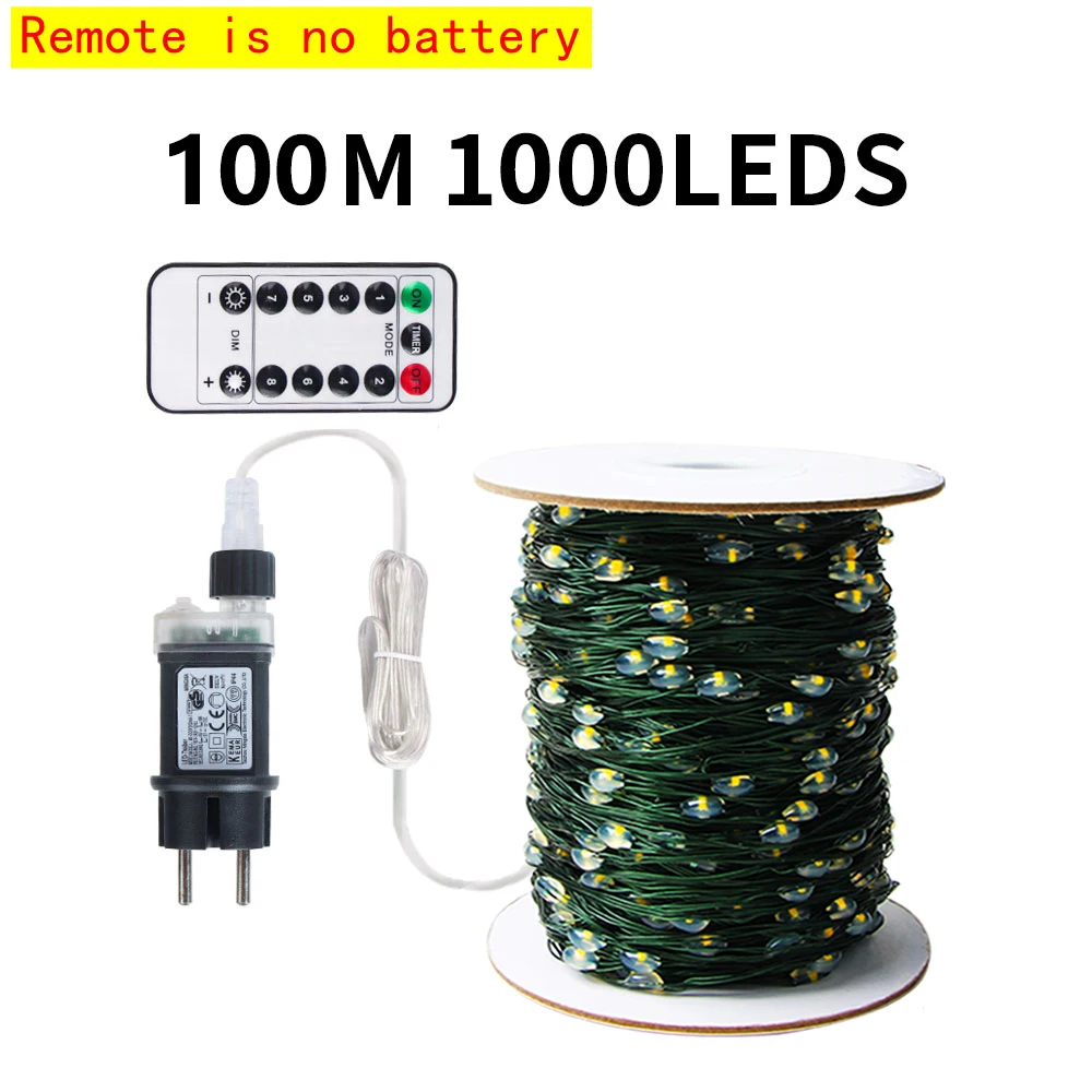 

Topdii Зелёные Светодиодные Гирлянды 10-200М