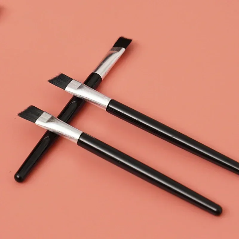 Кисть для бровей с косым коническим лезвием макияжа портативная кисти длинным