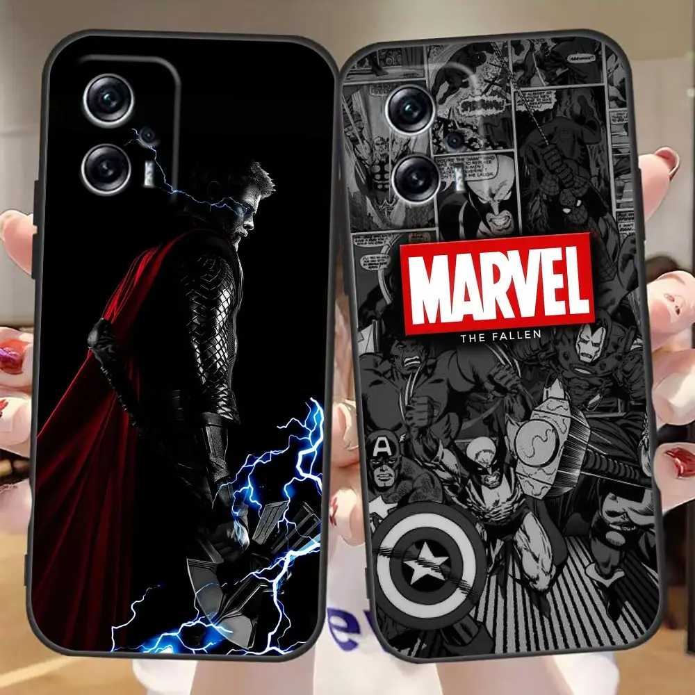 

Avengers Thor Marvel Cover Case Funda Coque For Redmi Note 11 11S 11E 11T 7 8 12 8T 9 9S 9T 10 10S Pro Plus 4G 5G Carcasa Case