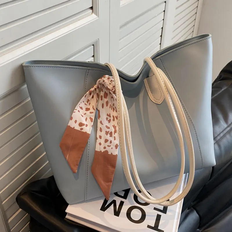 Summer fashion high-capacity commuter handbag 2023 new high-quality Korean version of simple tote bag with one shoulder