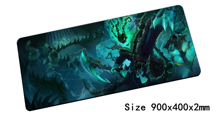 Фото Большой коврик для мыши Thresh 90x40 см, коврик для мыши, ноутбук, компьютерный коврик для мыши Chain Warden, игровой коврик для мыши, геймер, коврики для мыши для ноутбука №1