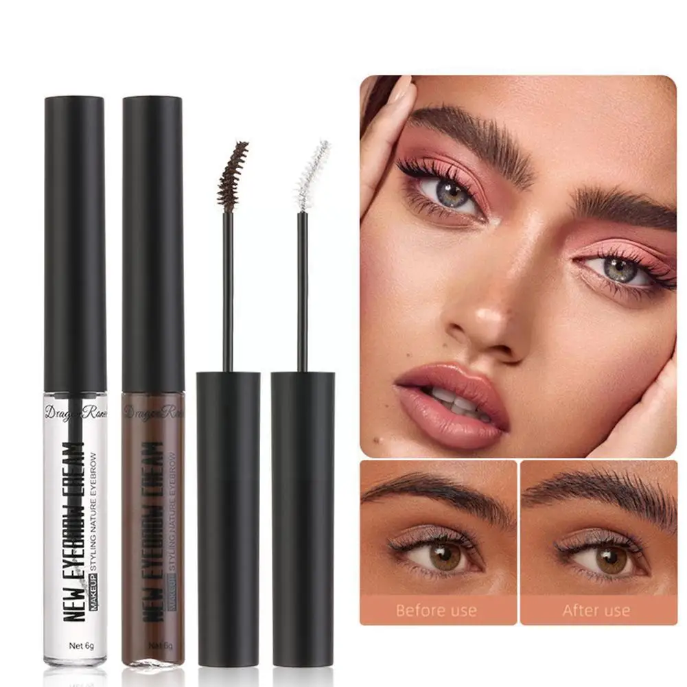 

Lash Eyebrow Styling Glue Waterproof Sweat Proof Formula Glue Eyebrow Eye Cream Brow Growth Thickening Styling B5F7