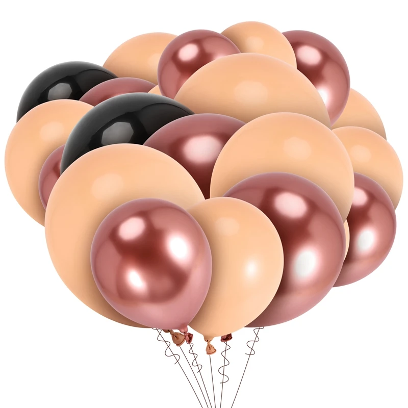 

116 шт., румяна, воздушные шары, гирлянда, планета, цвет слоновой кости, телесный, коричневый, розовый, золотой, конфетти, фотообои