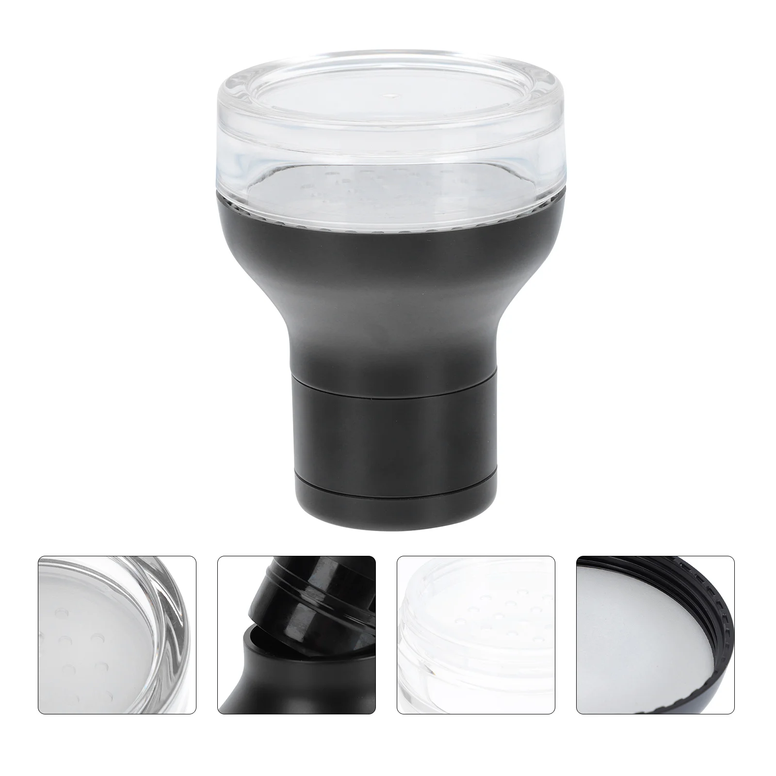 

Powder Case Loose Container Box Containers Refillable Makeup Emptyjar Acrylic Brush Puff Lidsettingreusable Travel Foundation