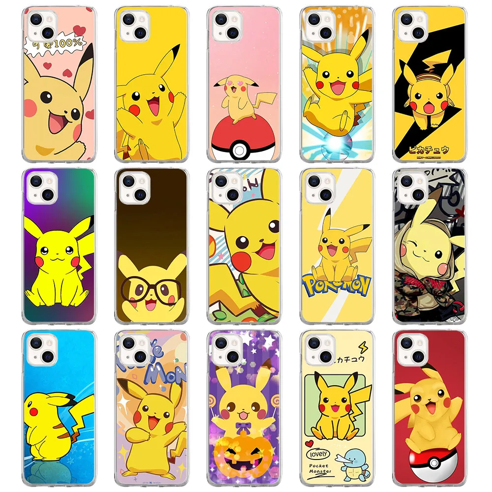 BY-58 Pikachu мягкая фотосессия для Realme C30S C35 C55 3 5 7 C1 9 10 Narzo 50 50a Prime Pro Plus