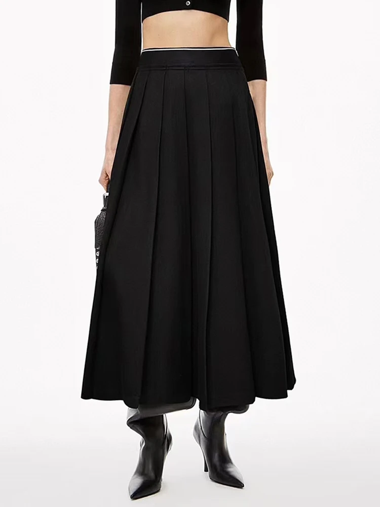 Юбка-пуф женская с высокой талией эластичная универсальная Свободная юбка в