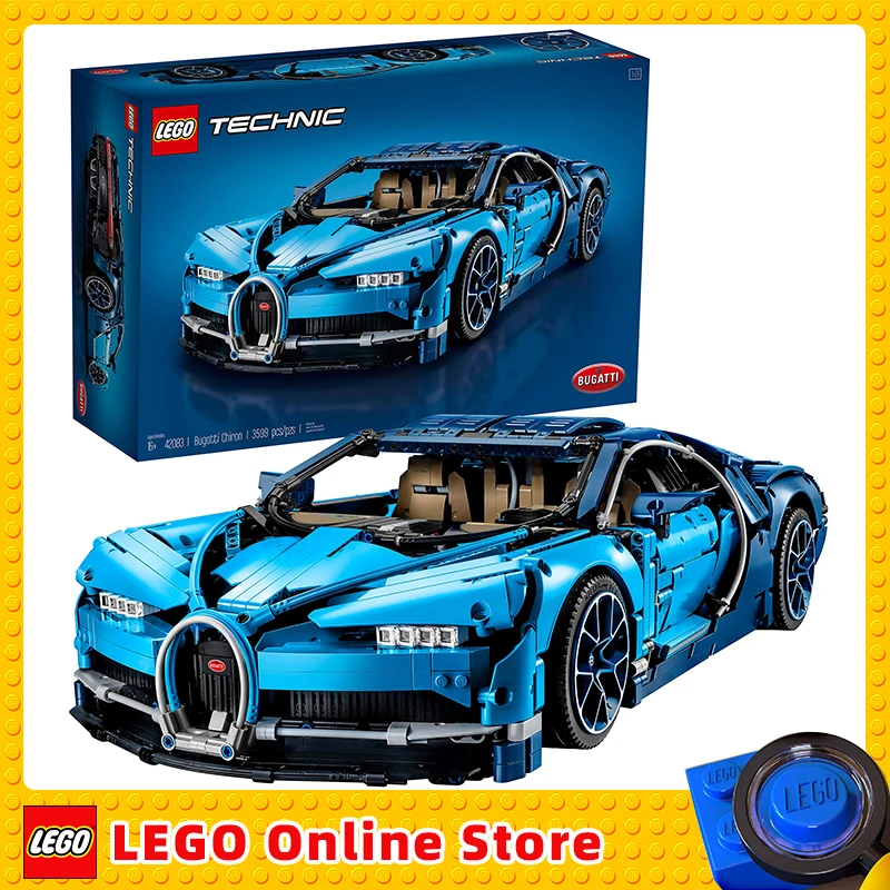 

LEGO Technic Bugatti Chiron 42083 Race Car Building Kit and Engineering Toy Sports Car with Scale Model Engine (3599 Pieces)