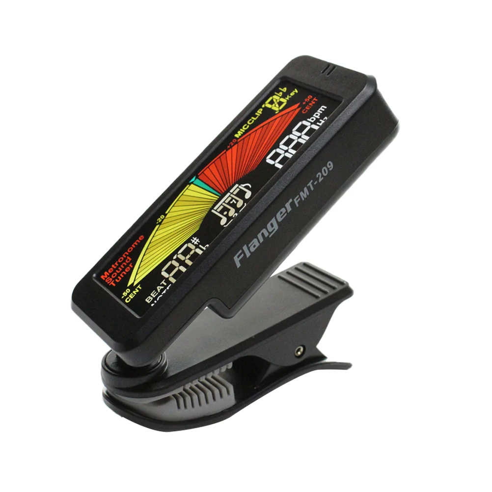 

Многофункциональный 3-в-1 большой цветной экран тюнер метроном электронный тюнер черный