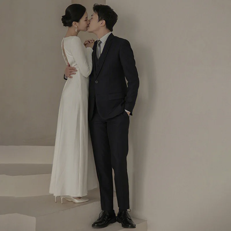 Заручальное французское легкое свадебное платье торжественное женское