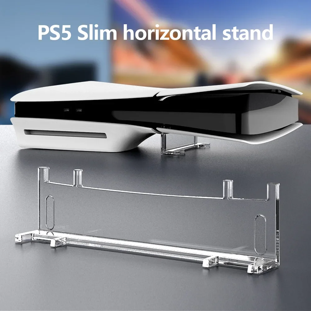 Для PS5 Slim настольная основа держатель для поддержки горизонтальная подставка