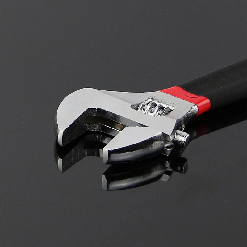 Clearance Sale 8 Inch 200mm Rubber Grip Adjustable Wrench Multi-function Universal Monkey Hand Tools for Bike or Car on - Распродажа! Регулируемый ключ с резиновой рукояткой, длиной 8 дюймов (200 мм), многофункциональный универсальный ключ "Обезьянка
