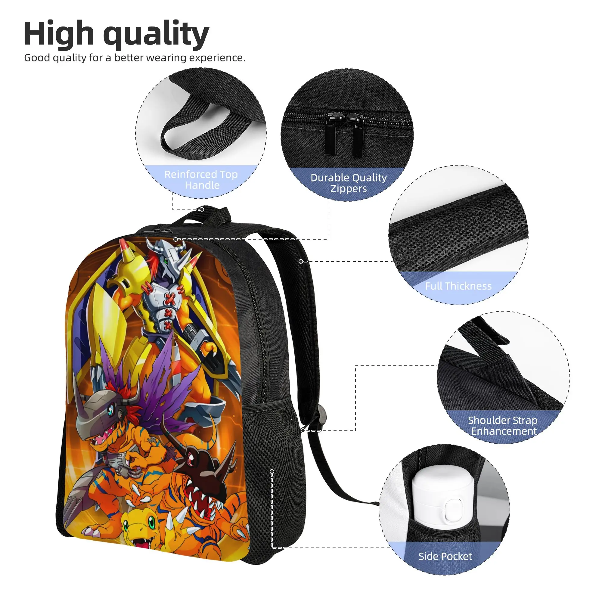 Фото Рюкзак D-Digital Monster Bookbag Digivolution Line, 1 шт., к новому учебному году №3