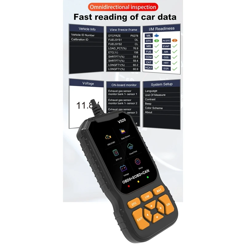 Диагностический сканер OBD2 для диагностики автомобиля