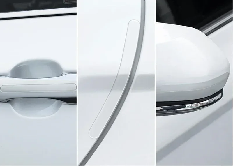 Прозрачные защитные полосы для дверей автомобиля Mercedes Benz A180 A200 A260 W203 W210 W211 AMG W204 C E
