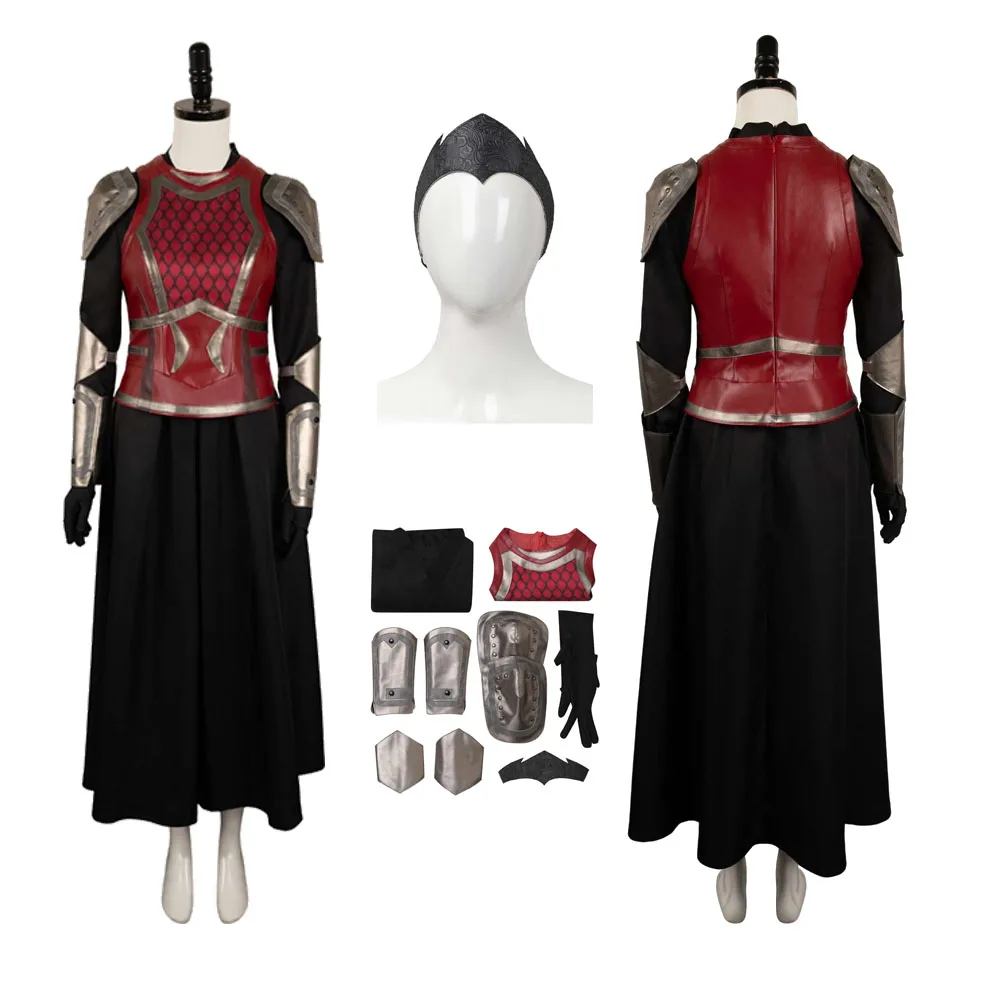 ТВ Фэнтези Рейнис Косплей Хэллоуин Карнавал Вечеринка Принцесса Жилет Платье