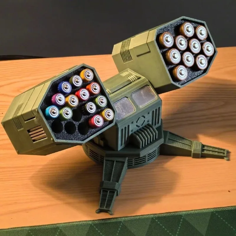Коробка для хранения аккумуляторов с 3D печатью декоративные креативные