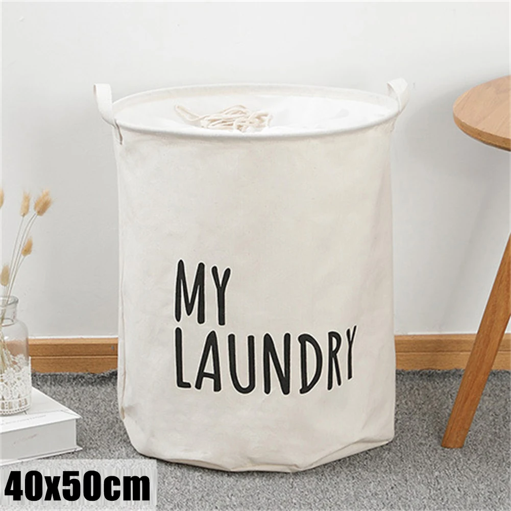 

Household Dirty Clothes Basket Cartoon Cloth Art Dirty Clothes Basket Folding Laundry Basket Waterproof Bag Foldable Washing
