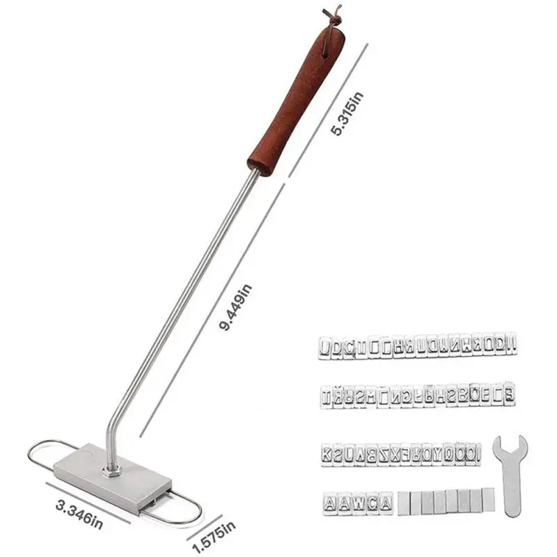 

Wear-resistant Barbecue Safety Brand Household English Alphabet Tool Convenient Kitchen Portable Personality Durable Creativity