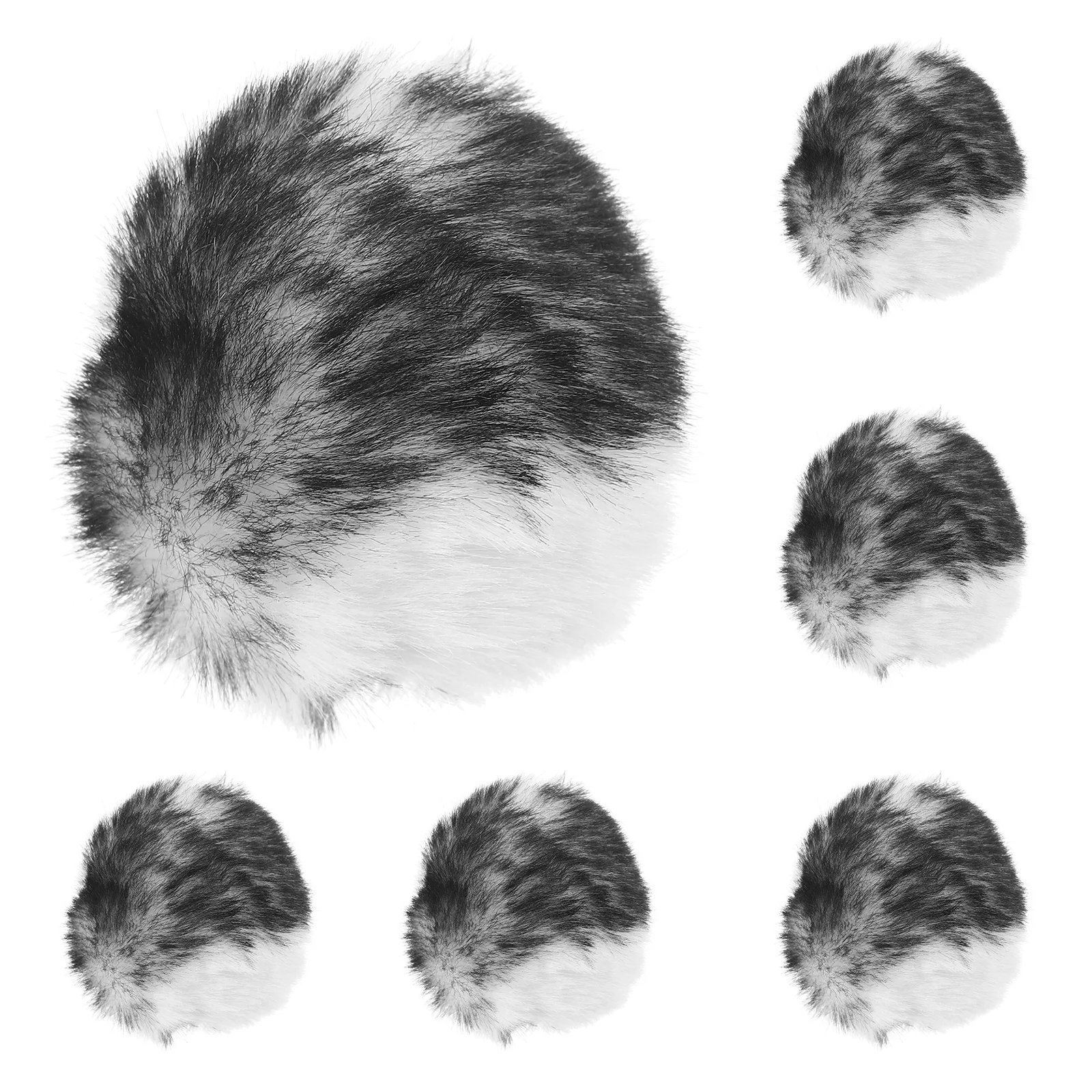 

6 Pcs Cat Plush Toy Ball Catnip Balls Kitten Scratcher Indoor Scratching Toys Cats