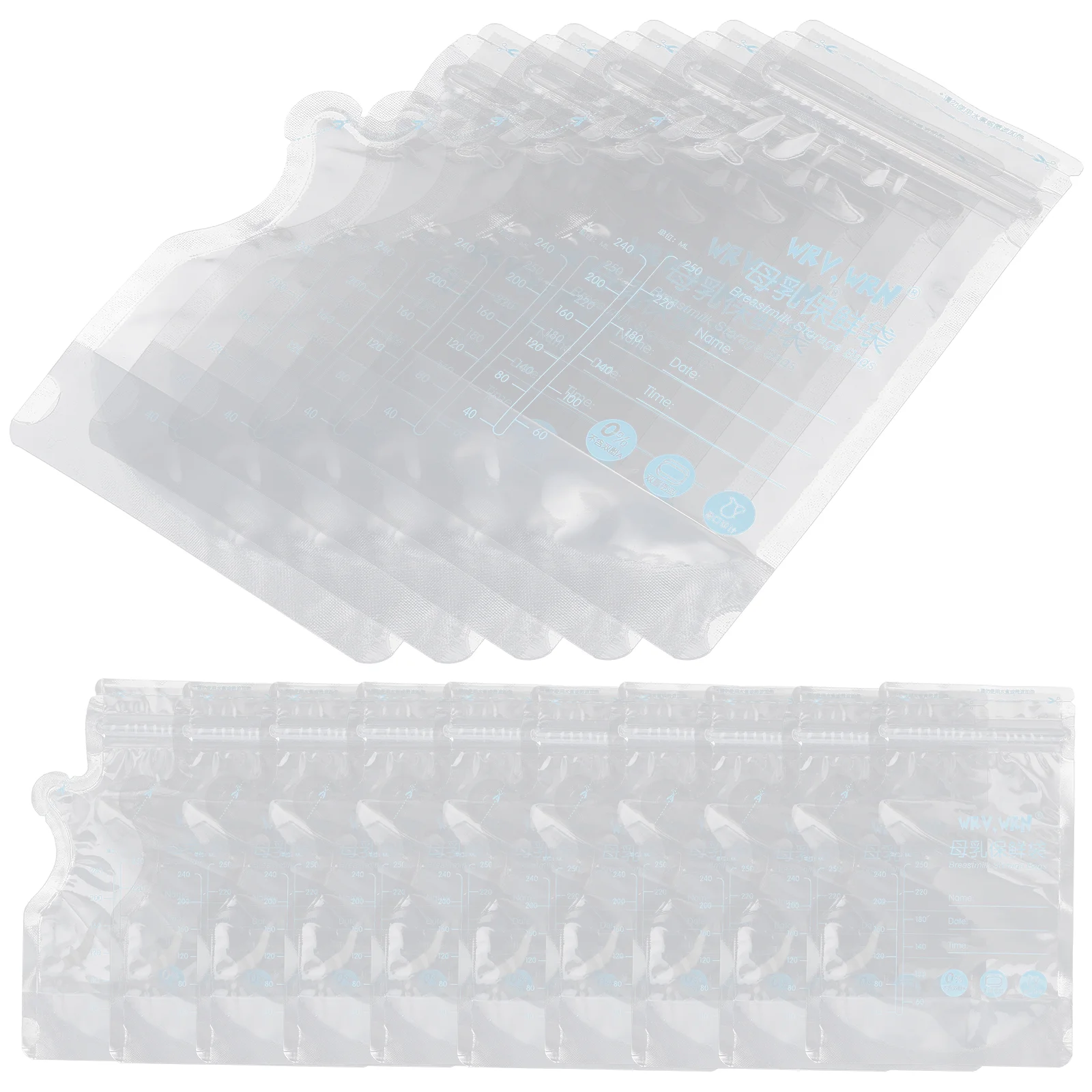 30 Pcs Breast Milk Storage Bag Bags for Breastmilk Breastfeeding The Pet Container