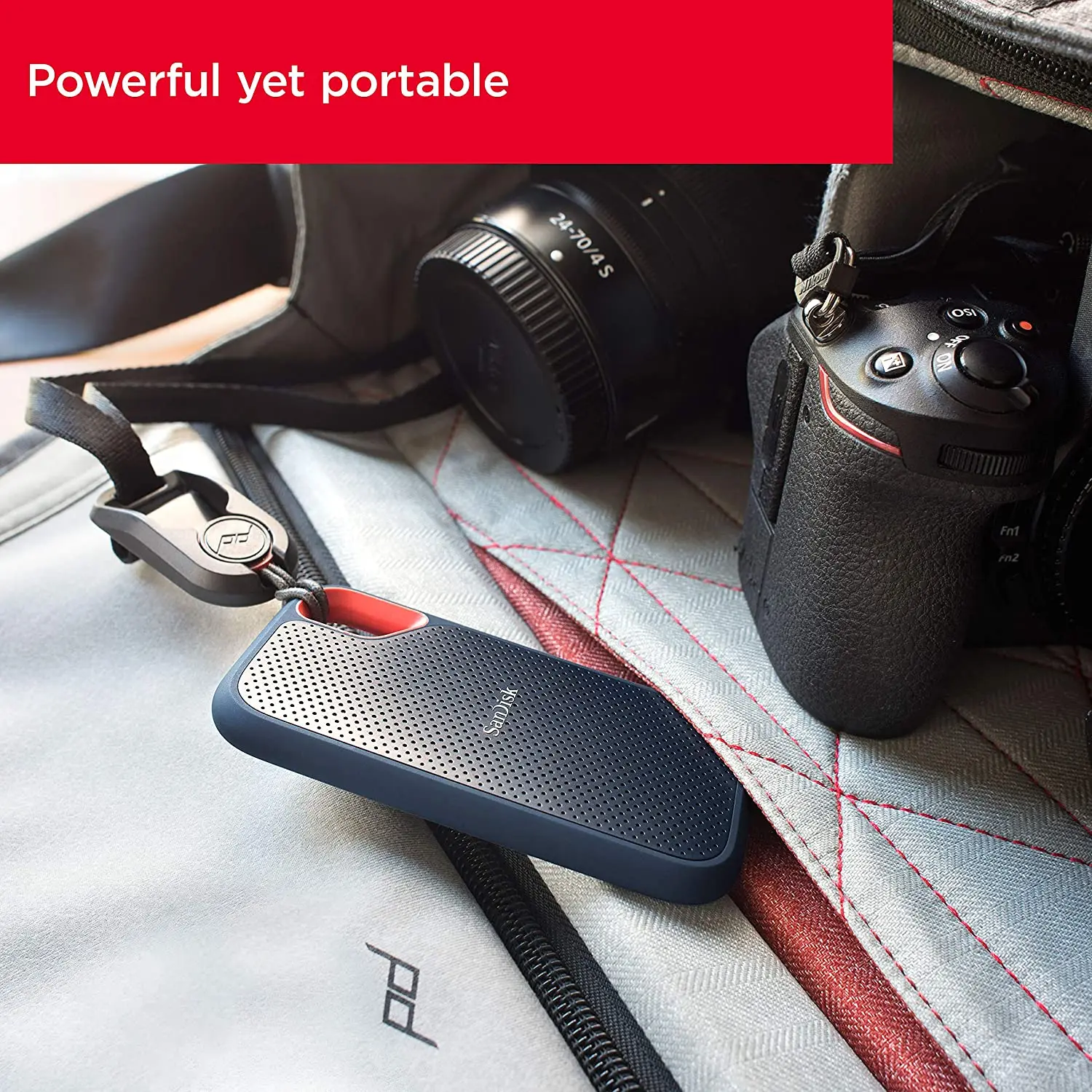 Внешний твердотельный накопитель SanDisk Extreme Portable SSD E61 1 ТБ до 1050 Мб/с USB 3 - купить по