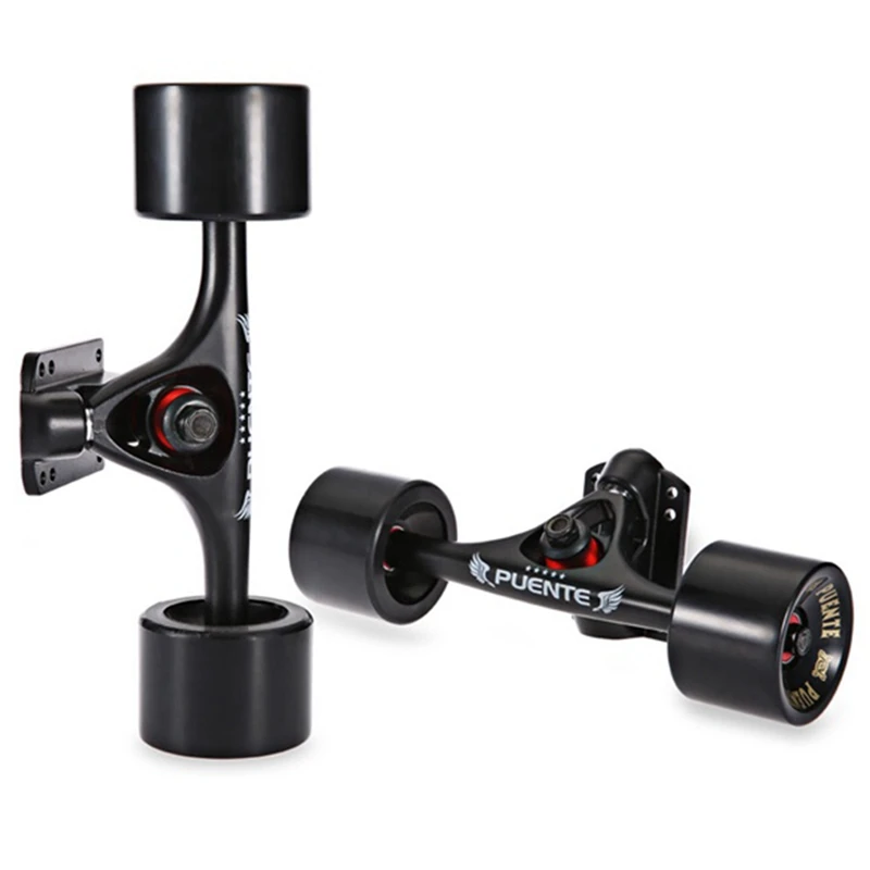 PUENTE Longboard Truck из алюминиевого сплава 2 шт. скейт-грузовик с большими колесами 70 мм
