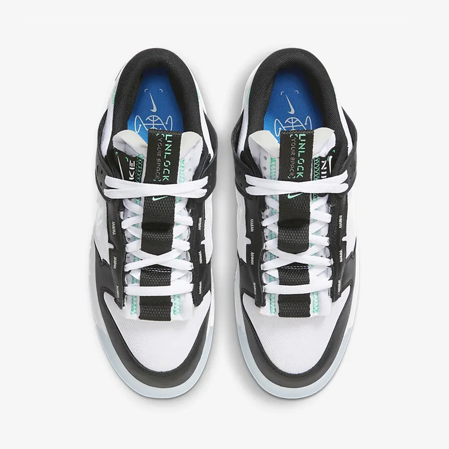 Фото Мужские повседневные низкие кроссовки Nike Air Dunk Jumbo FJ7067-114 №4